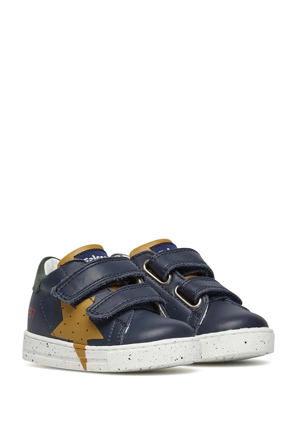 Falcotto Salazar sneakers bébé cuir étoile