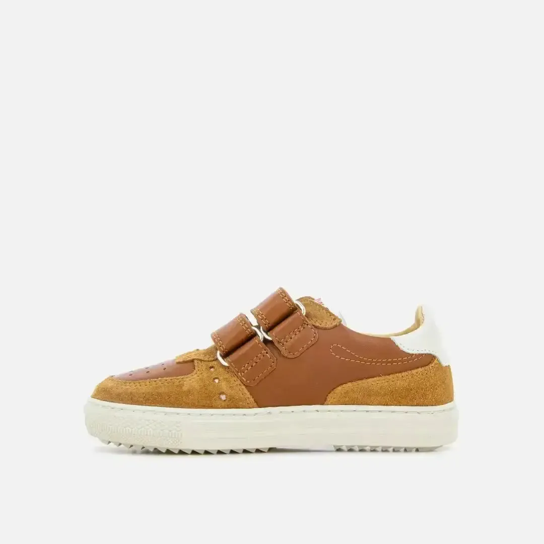 10is Swag Lo Easy baskets cuir camel à scratch
