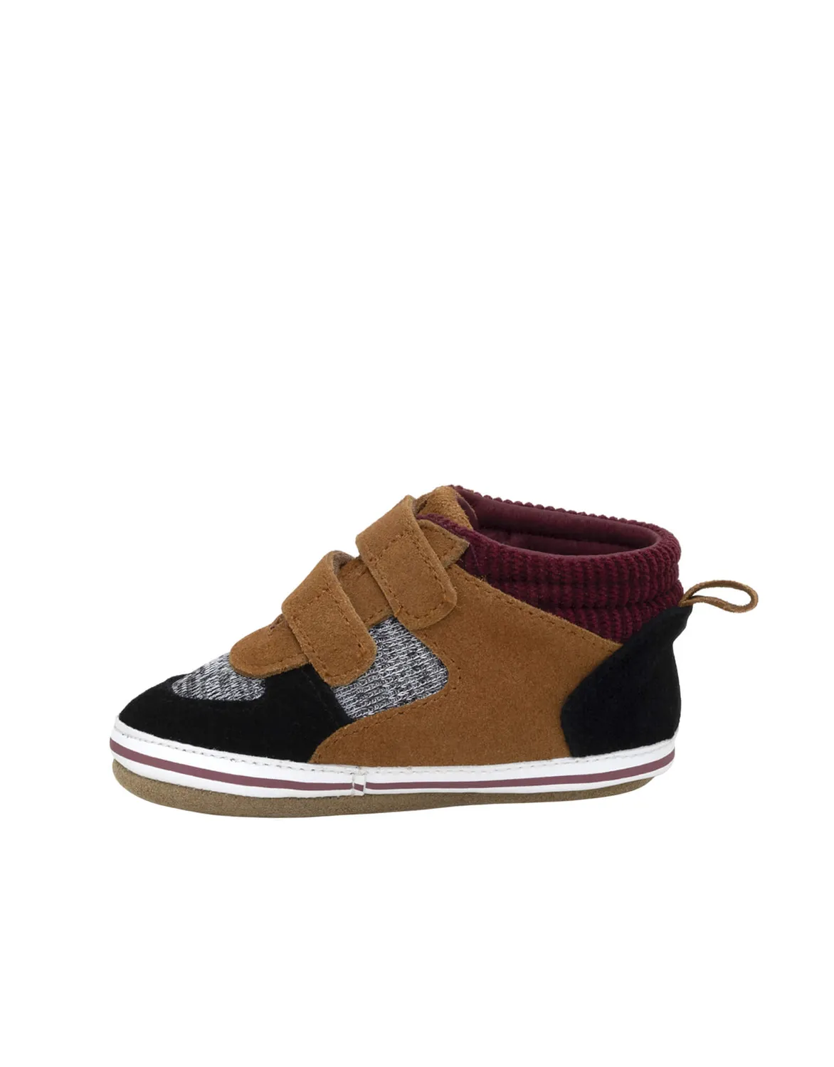 Robeez First Kicks Raiden chaussures bébé camel montantes