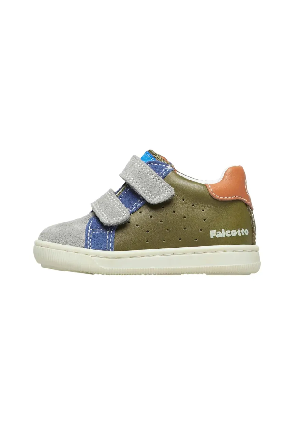 Falcotto Kiner VL Crib baskets cuir vert