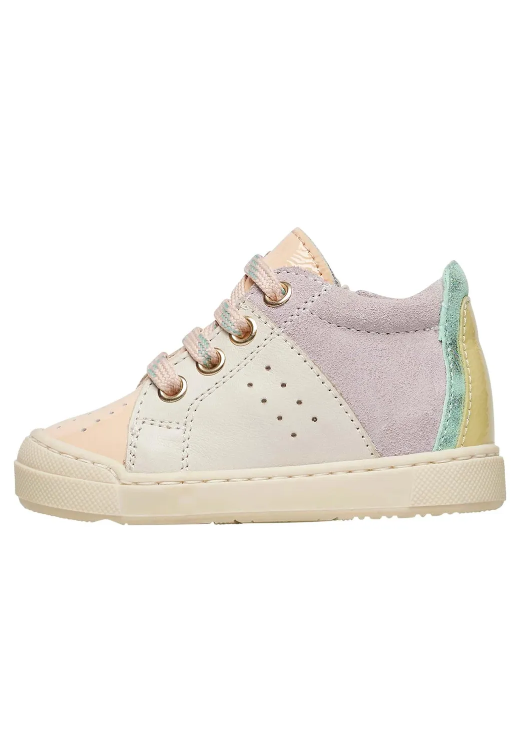 Falcotto Fabron Zip baskets enfant cuir zip