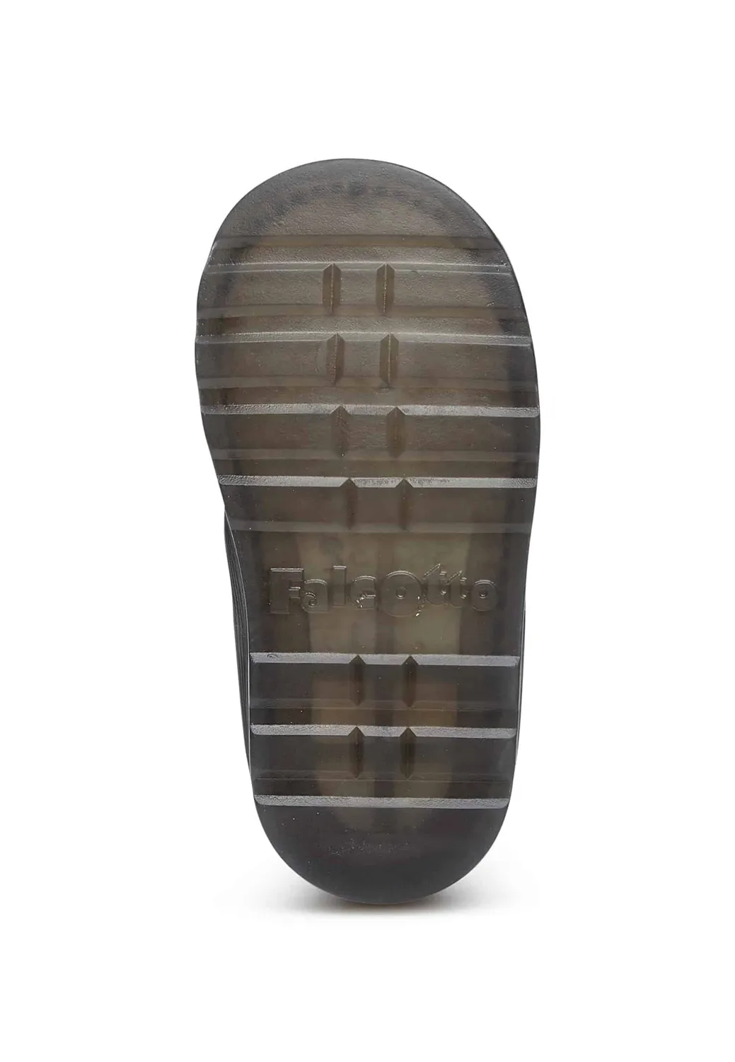 Falcotto bottine lacet cuir veau enfant zippée