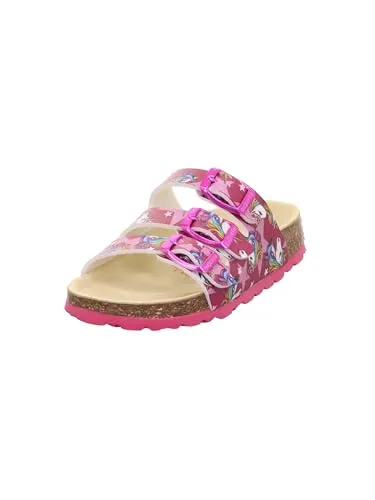Superfit 5690 chaussons fille rose cuir synthetique
