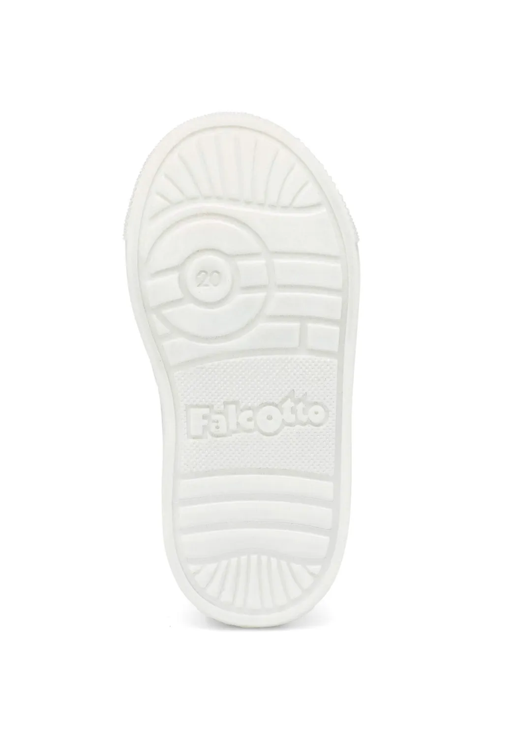 Falcotto Magic-Sneaker baskets en cuir lamé argent 23