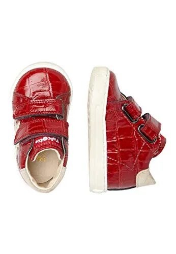 Falcotto Sasha baskets cuir imprimé crocodile étoile