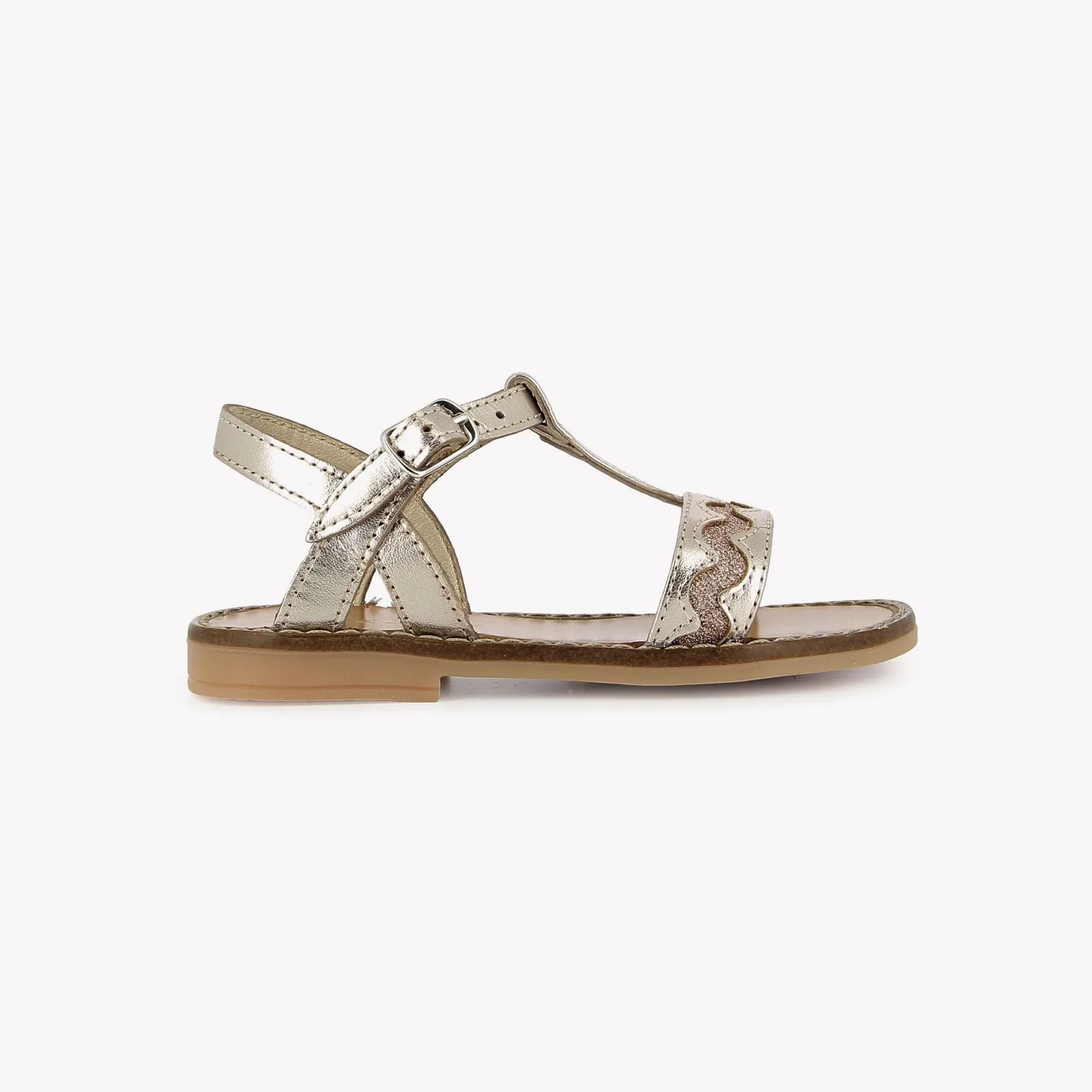 10is T&C 10 Croquet sandales cuir