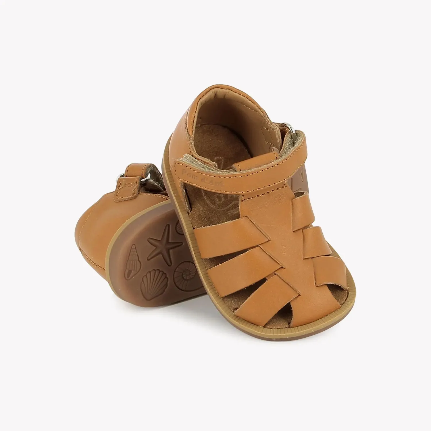 10is Poppy Air Pur Dad sandales light camel