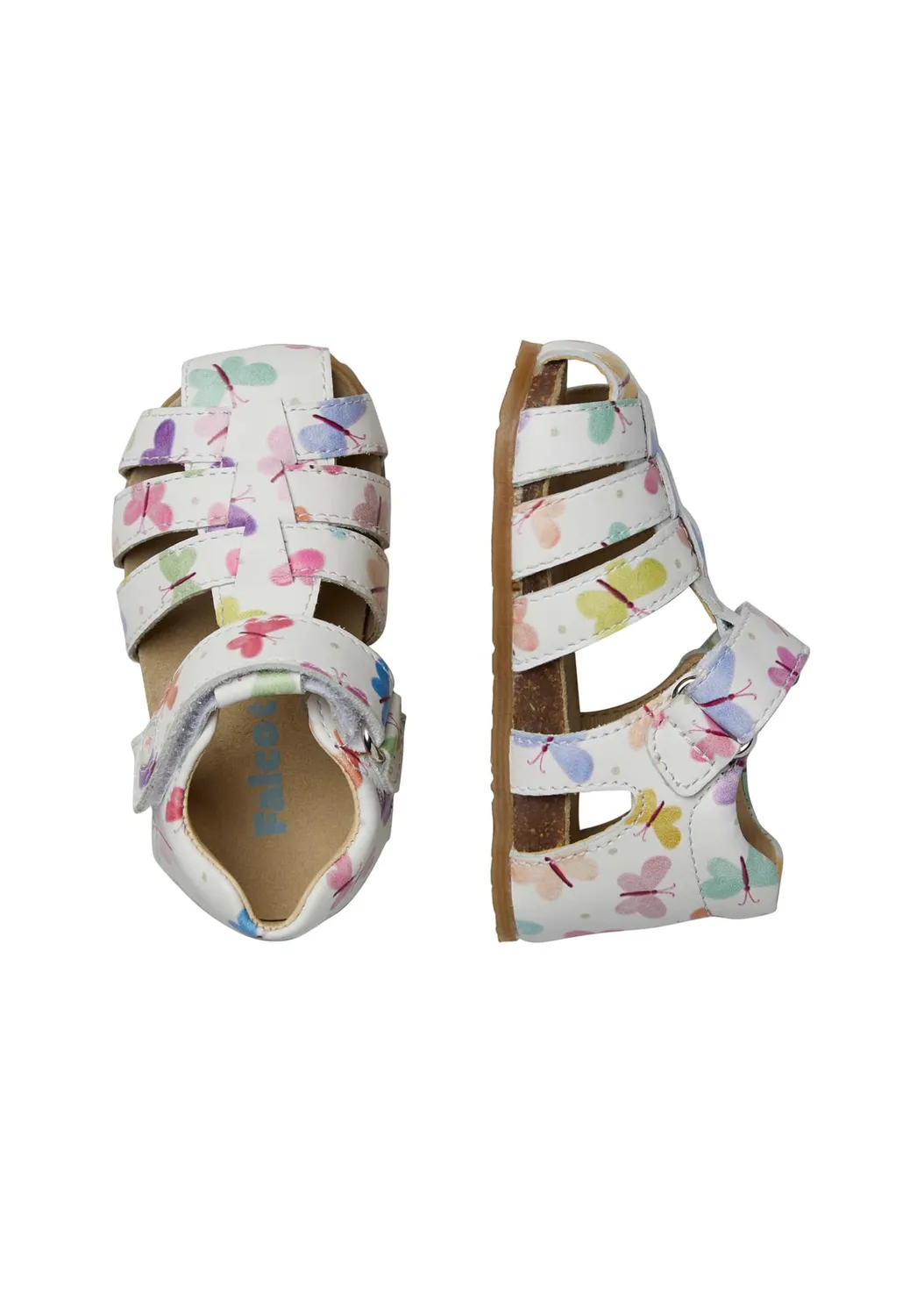 FALCOTTO Alby sandales premiers pas cuir multicolore 26