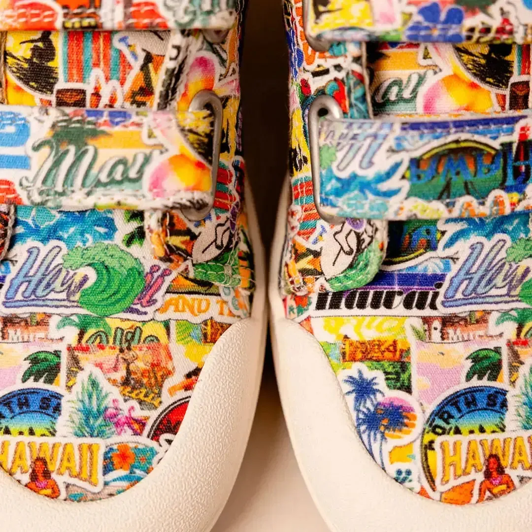 10is Ten V2 W Print baskets enfant toile