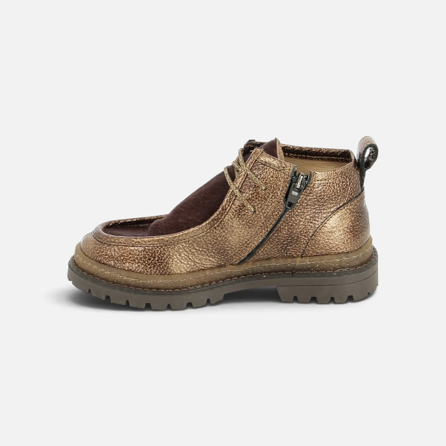 10is Wall Zip Micky chaussures cuir fille