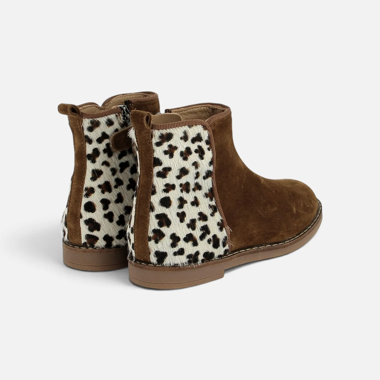 10is Trip Back bottines cuir bi-matière
