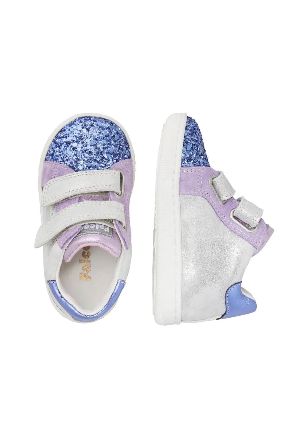 Falcotto Kiner VL baskets daim velcro enfant